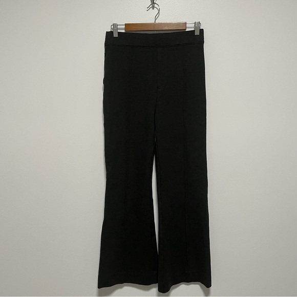 Spanx The Perfect Fit Spanxsmooth Ponte Flare Seam Pants Gray M - Picture 2 of 13